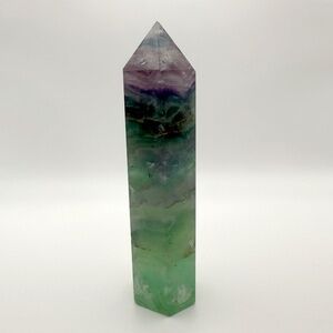 Fluorite Tower with light stand - 6 inches